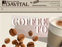 Tablet Screenshot of davital.sk